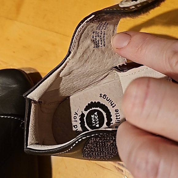 STUNNING LIVIE & LUCA BENNY BROWN LEATHER BOOTIES - Picture 3 of 5